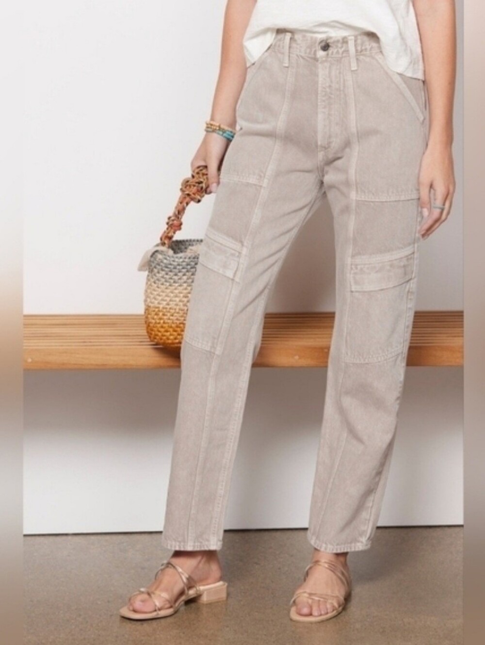 Agolde Cooper Cargo High Rise Jeans